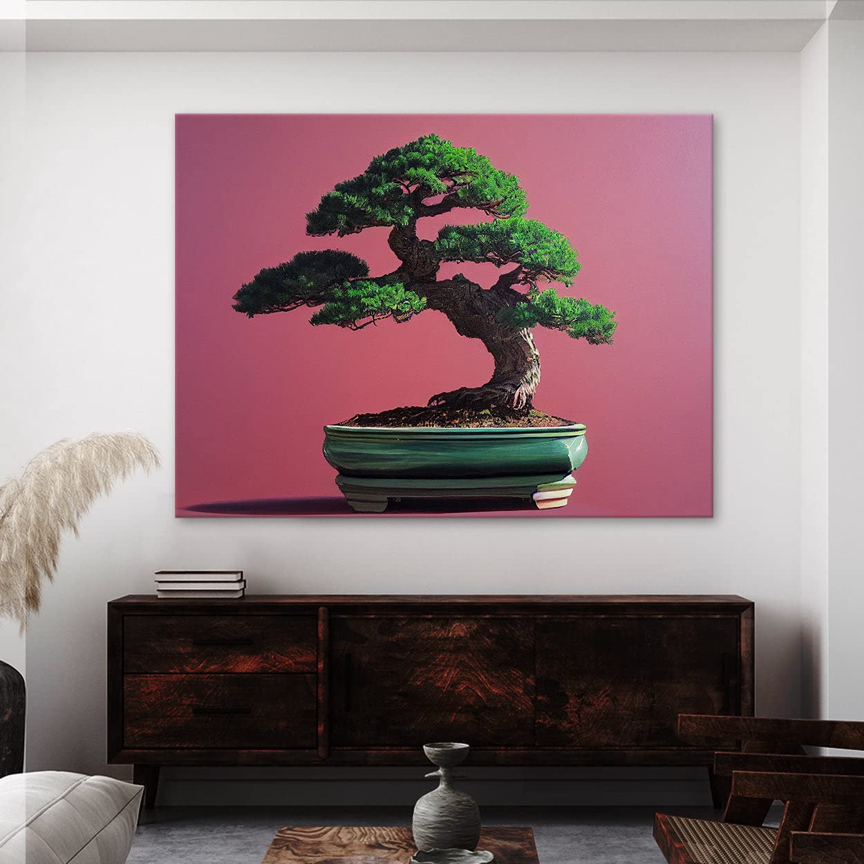 Amazon.com: Sense Canvas Bonsai Tree 12 Canvas Art - Home Decor